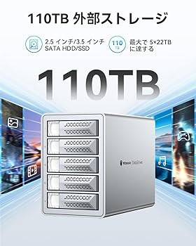Amazon.co.jp: 2024最新Yottamaster HDDケース 3.5インチ